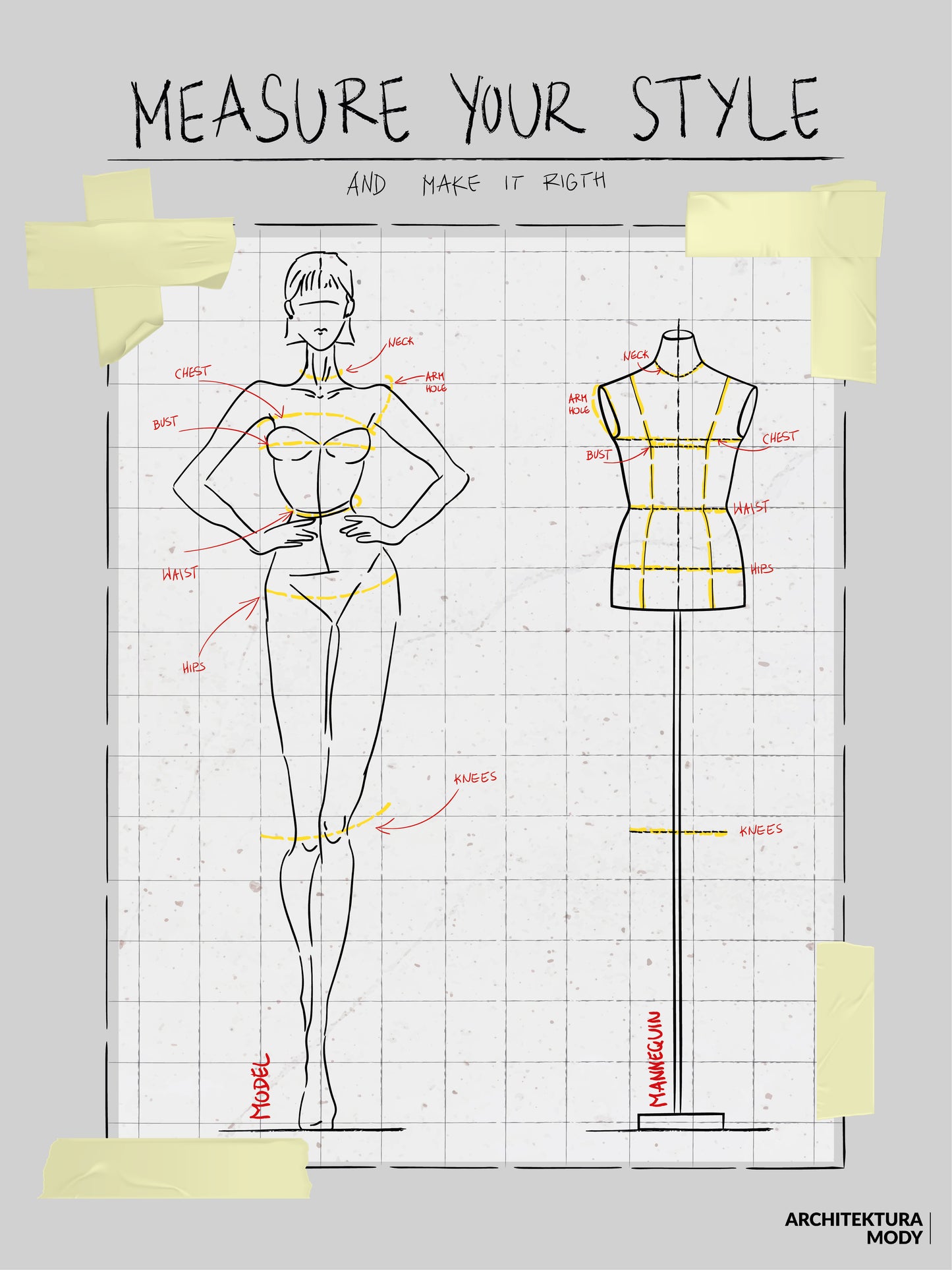 MEASURE YOUR STYLE z taśmą
