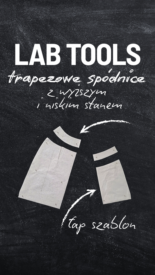 SPÓDNICZKA TRAPEZOWA do modelowania