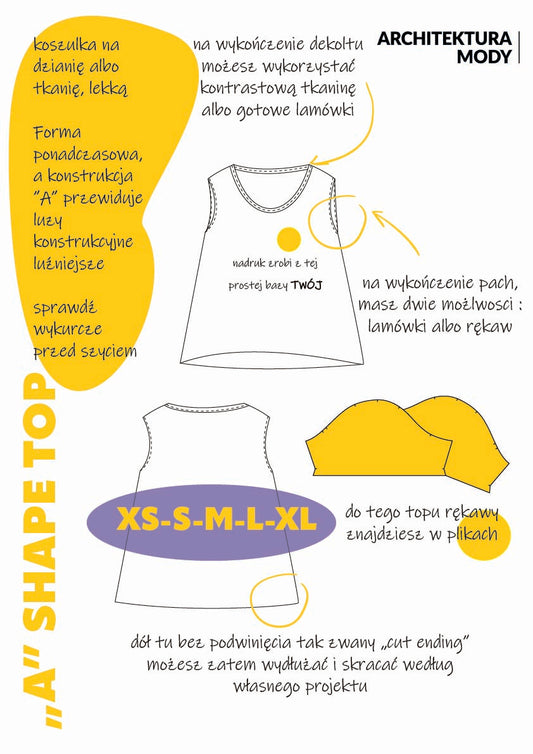 "A" SHAPE TOP