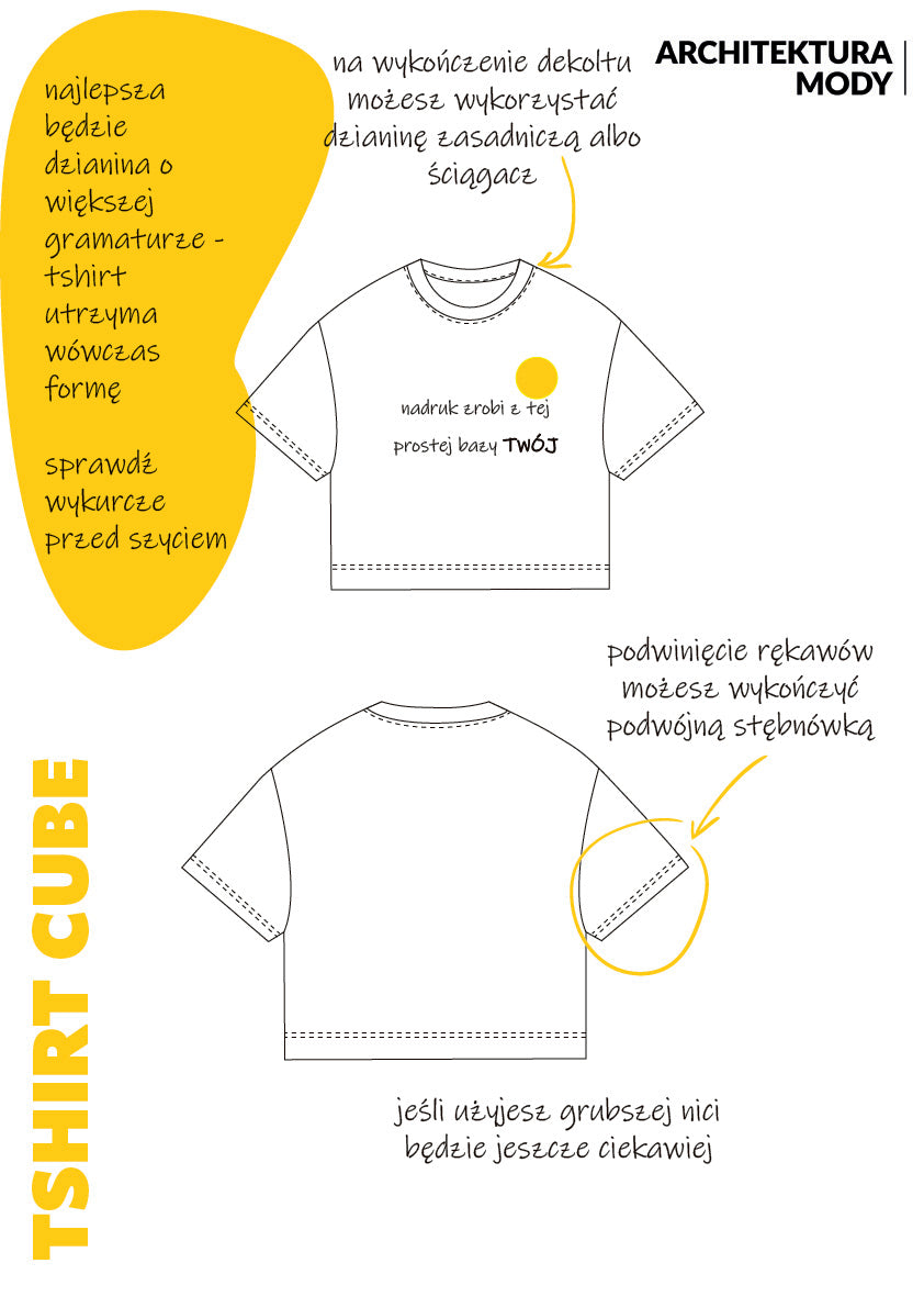 TSHIRT TYPU CUBE