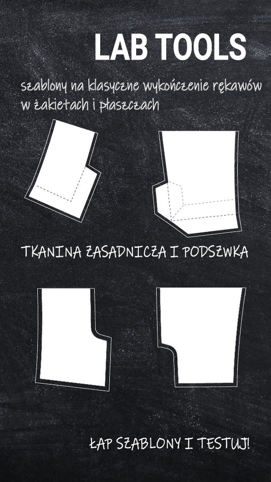 KLASYCZNE WYKOŃCZENIE RĘKAWÓW